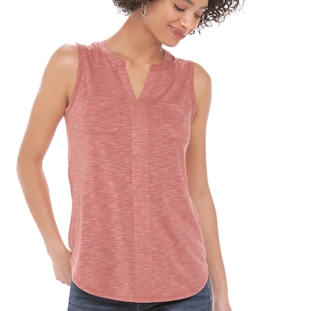 Sonoma womens sleeveless tunic